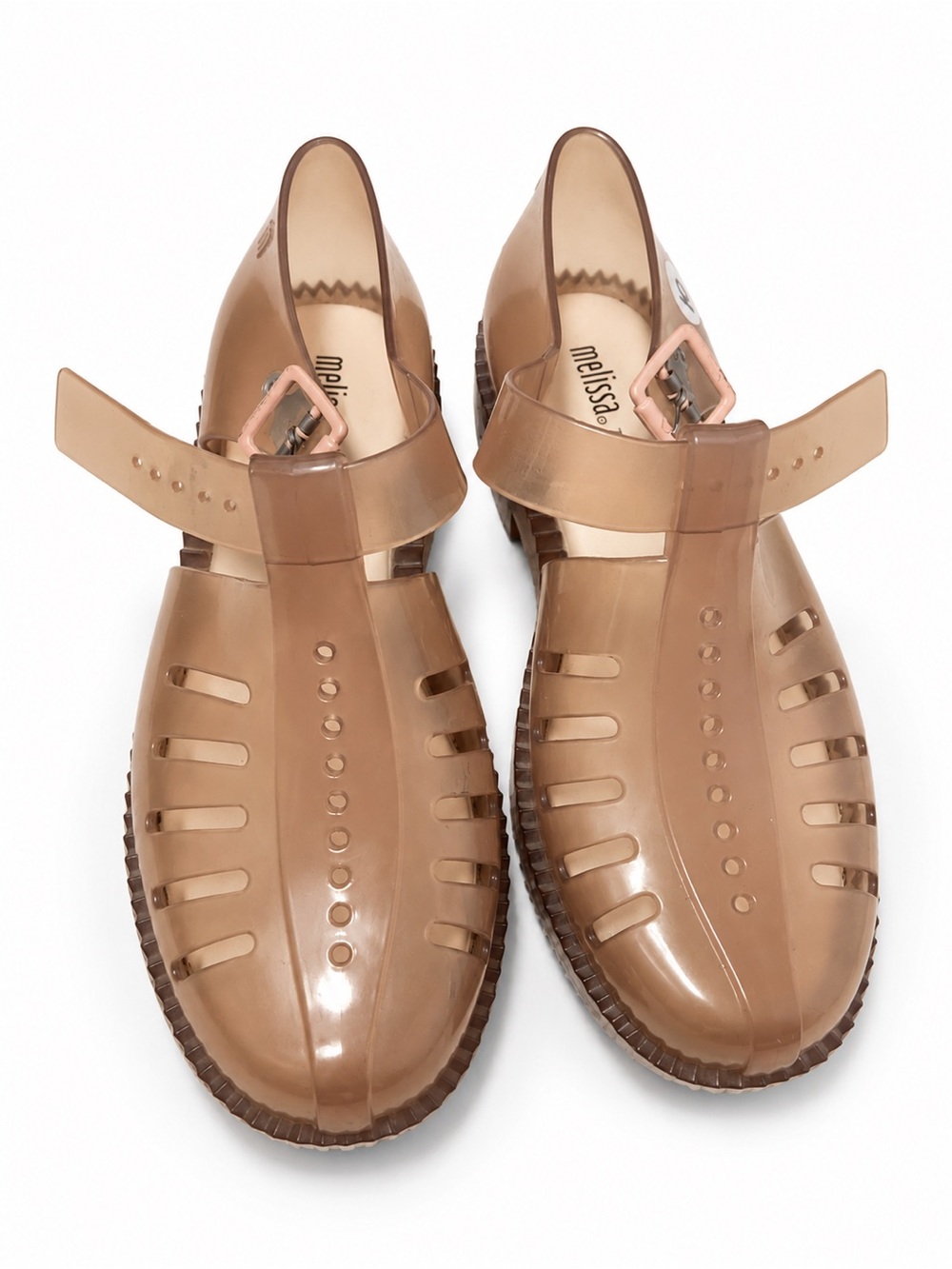 Melissa Jelly Fisherman Sandals | 6 | Brown